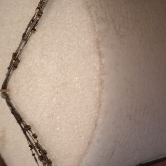 🥰3/$25 NWOT FREE PEOPLE Long gorgeous triple  strand necklace. - Picture 5 of 5